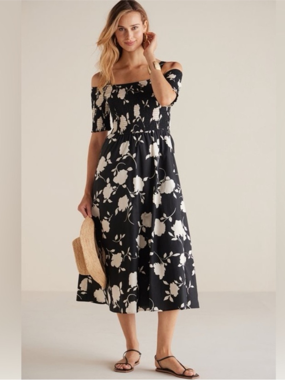 NWT Soft Surroundings Divani Midi Dress Large
